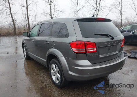 2013 Dodge Journey American Value Pkg из США, поврежденный, VIN 3C4PDCABXDT517691